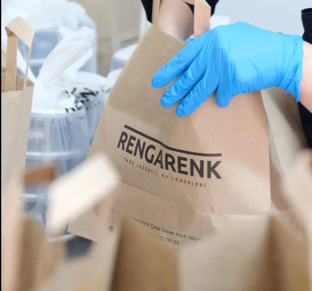 Rengarenk Mutfak ile Paket Servis